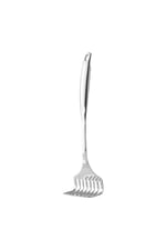 Essentials Paslanmaz Çelik 6 Parça Kepçe Kevgir Patates Ezici Makarna Kaşığı Spatula Kaşık Seti