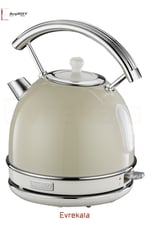 Evrekala Retro Kettle Berghoff Elektrikli Su Isıtıcı -Yetkili Evrekala- Yuvarlak 1.7 Lt