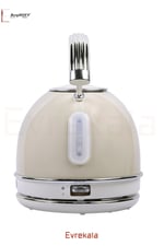 Evrekala Retro Kettle Berghoff Elektrikli Su Isıtıcı -Yetkili Evrekala- Yuvarlak 1.7 Lt