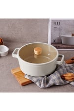 Fika 9 Parça Aluminyum Döküm Tencere Ve Tava Seti