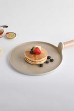 Fika Alüminyum Döküm 6 Parça Krep Omlet Tava Seti Bej