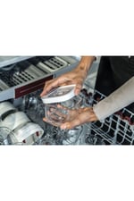 Fresh & Save Cube Borosilikat Plastik Başlangıç Vakumlu Gıda Saklama Kabı S/ 6-Parça Şeffaf-Beyaz