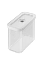 Fresh & Save Cube Borosilikat Plastik Başlangıç Vakumlu Gıda Saklama Kabı M/ 5-Parça Şeffaf-Beyaz