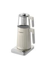 GEM 1.7 Litre Krem Gümüş Kulplu Çay Makinesi