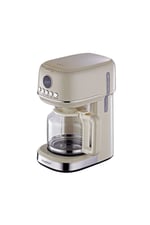 Gem Retro Filtre Kahve Makinesi Vanilya Krem