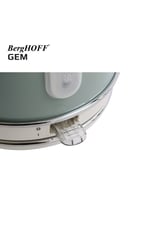 GEM RETRO Yuvarlak Su Isıtıcısı Kettle ve RETRO Mint Rengi 2 Dilim Ekmek Kızartma Makinesi Seti
