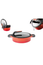 Gem Stay Cool Soft Orange Pilav Tencere 28 cm