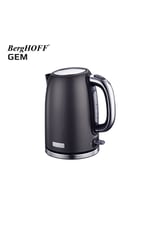 GEM Titan Yuvarlak Su Isıtıcısı Kettle ve Titan 2 Dilim Ekmek Kızartma Makinesi Seti Gümüş Antrasit