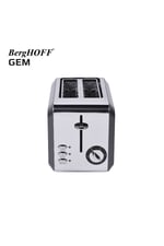 GEM Titan Yuvarlak Su Isıtıcısı Kettle ve Titan 2 Dilim Ekmek Kızartma Makinesi Seti Gümüş Antrasit