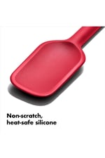 GG Silikon Spatula Kaşık Seti Kırmızı