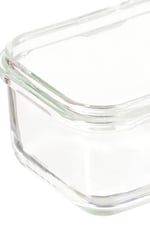 Glasslock Konik Dikdörtgen Cam Saklama Kabı 1700 Ml