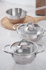 Karat Siera 5 Parça Çelik Set