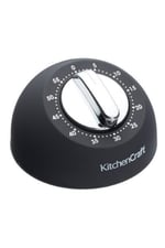 KitchenCraft KCMTIMBLK Soft Touch Mekanik Zamanlayıcı