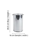 Kobos Nova Çöp Kovası 5LT Parlak Krom KBW-908CR