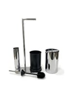 Kobos Nova Krom Çöp Kovalı Hareketli Wc Set