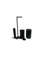 Kobos Nova WC Set Çöp Kovası 5L Mat Siyah