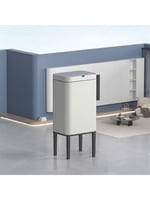 Kobos Sensörlü Çöp Kovası Ayaklı 9L Açık Gri KBJAH6603L