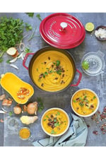 La Cocotte Yuvarlak Döküm Tencere 24 Cm Kiraz 3,8 L