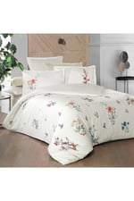 Lıda V1 Saten Nevresim Takımı King Size