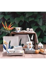 Link Collection 6 Kişilik 28 Parça Kare Kahvaltı Takımı A8585