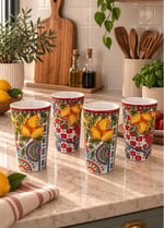 Lucky Art Lemozia Melamin 4lü Bardak Seti 450cc