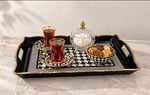 Lucky Art Melamin Desenli Tepsi LYFI136