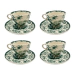 Lucky Art Virelia 4'lü Çay Fincanı Seti 225 ml