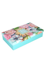 Luckyart Peony Desenli 6 lı Bone China Porselen Çay Fincanı seti 220 ml LYBA037