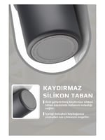 Neoflam Fika Lumi Patentli Döner Kulplu Sızdırmaz Çelik Termos 1200 ML - Antrasit