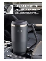 Neoflam Fika Lumi Patentli Döner Kulplu Sızdırmaz Çelik Termos 1200 ML - Antrasit