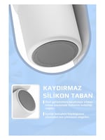 Neoflam Fika Lumi Patentli Döner Kulplu Sızdırmaz Çift Ağızlıklı Çelik Termos 950 ML - Bej