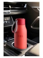 Neoflam Fika Rento Sızdırmaz Vidalı Kapaklı Geniş Ağızlıklı Kolay Taşınabilir Çelik Termos 600 ML - Kırmızı