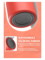 Neoflam Fika Rento Sızdırmaz Vidalı Kapaklı Geniş Ağızlıklı Kolay Taşınabilir Çelik Termos 600 ML - Kırmızı