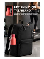 Neoflam Fika Rento Sızdırmaz Vidalı Kapaklı Geniş Ağızlıklı Kolay Taşınabilir Çelik Termos 600 ML - Kırmızı