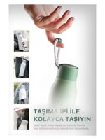 Neoflam Fika Rento Sızdırmaz Vidalı Kapaklı Geniş Ağızlıklı Kolay Taşınabilir Çelik Termos 600 ML - Mint Yeşili