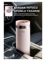 Neoflam Fika Tauko Sızdırmaz Kolay Sökülebilir Derin Temizlenebilir Patentli Kapaklı Çelik Bardak Termos 470 ML - Pembe
