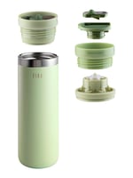 Neoflam Fika Tauko Sızdırmaz Kolay Sökülebilir Derin Temizlenebilir Patentli Kapaklı Çelik Bardak Termos 470 ML - Mint Yeşili