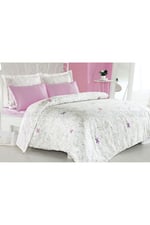 Noele V1 Pamuk Saten King Size Battal Nevresim Takımı