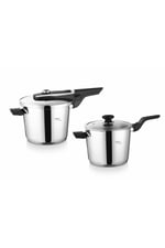 Pcq1216Pc64St Procook Quick Düdüklü Tenc. Seti 6+4Lt