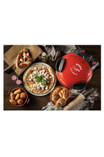 PİZZA FIRINI - KIRMIZI