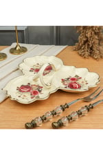 Royking ROSE 3'LÜ ÇEREZLİK ÜSTTEN KULPLU 28 CM GNJ 005