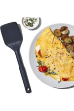 Silikon Günlük Esnek Çevirici Spatula Antrasit