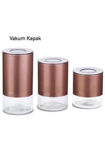 Stora Plus 3lü Rosegold Saklama Seti A5520-2