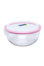 Yuvarlak Cam Saklama Kabı 3x2000 Ml