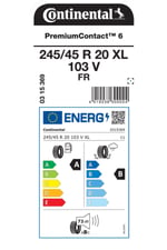245/45R20 103V XL FR PC6 YAZ LASTİGİ ÜRETİM YILI:2026