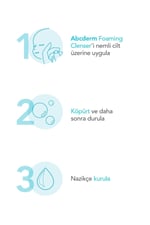 ABCDerm Foaming Cleanser Yenidoğan, Bebek, Çocuk Hassas Cilt Yüz, Saç, Vücut Temizleme Jeli 200 ml