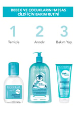 ABCDerm Foaming Cleanser Yenidoğan, Bebek, Çocuk Hassas Ciltler Yüz, Saç, Vücut Temizleme Jeli 1 L