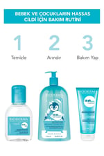 ABCDerm Foaming Cleanser Yenidoğan, Bebek, Çocuk Hassas Cilt Yüz, Saç, Vücut Temizleme Jeli 200 ml