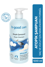 Atocare Atopik Şampuan Saç Vücut Temizleyici Ve Nemlendirici Bebek Çocuk Yetişkin 500 ml