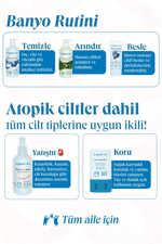 Atocare Atopik Şampuan Saç Vücut Temizleyici Ve Nemlendirici Bebek Çocuk Yetişkin 500 ml